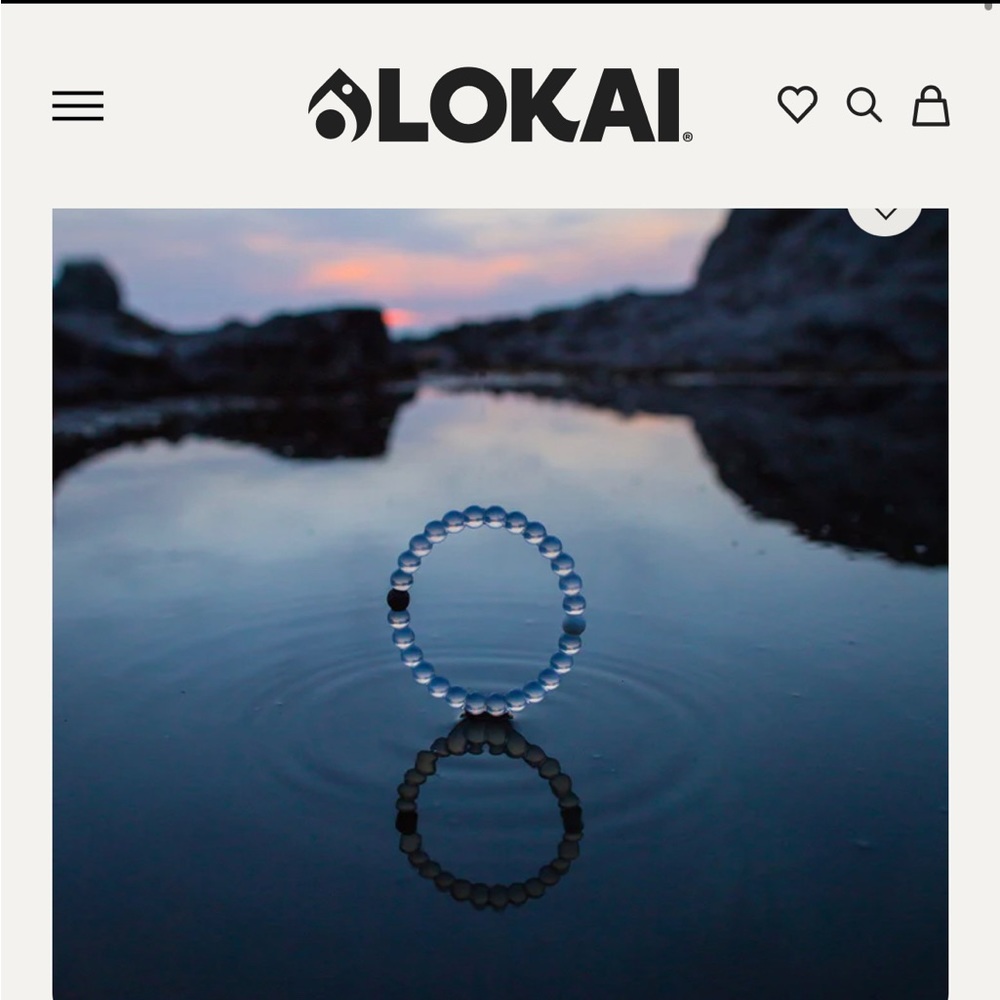 Classic Lokai bracelet & Lotus flower bracelet bundle